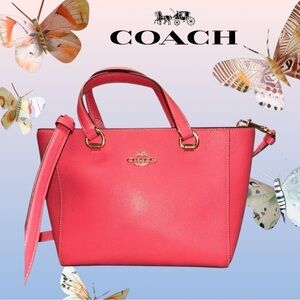 Coach Alice Satchel Bag in Watermelon (Style CA224) Like New authentic